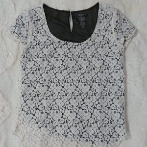 Gorgeous Talula top with black underlay, XSmall